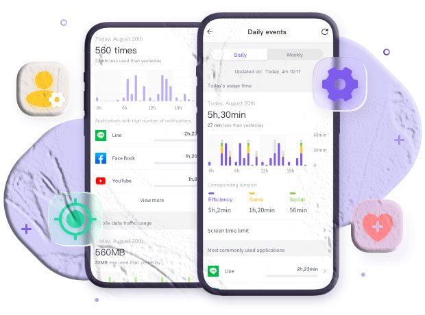 App Usage Trackers for Android