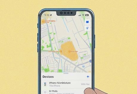 Samsung Galaxy Watch locating a phone